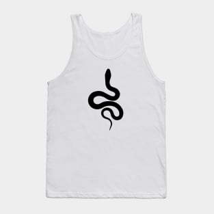 Snake Illustration minimalist aesthetic Tank Top